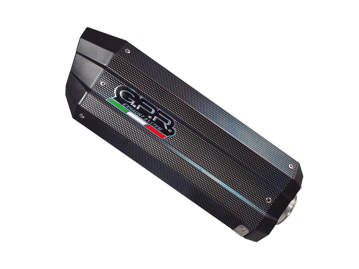 Bmw R1200GS Adventure 2017-2018 Exhaust GPR Slip-on Sonic Poppy