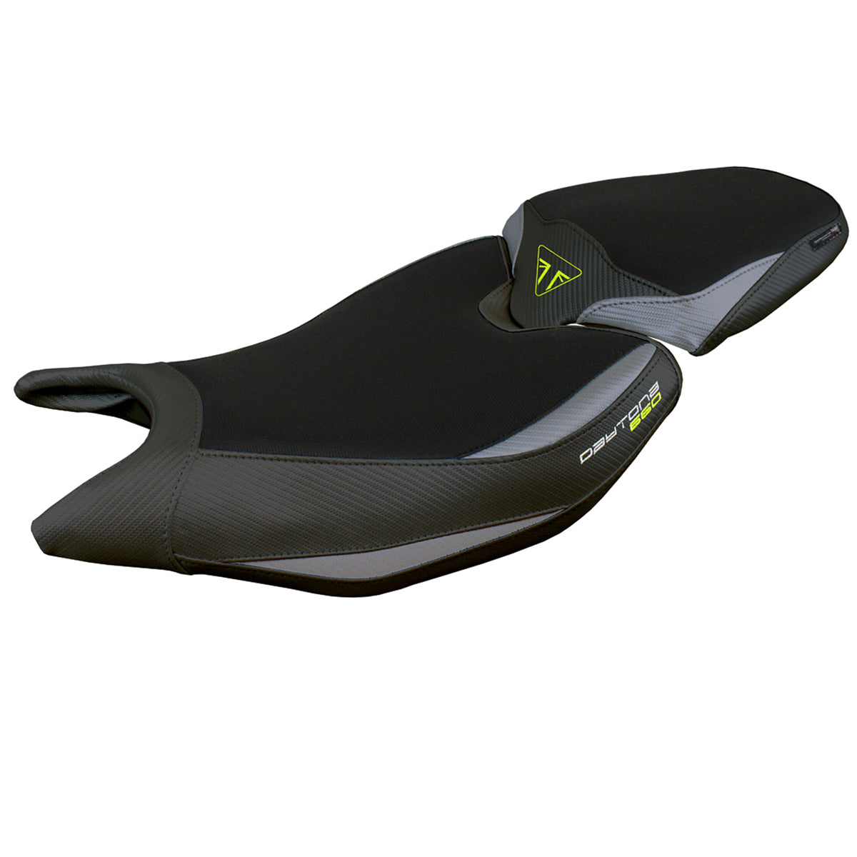 Triumph Daytona 660 2024 Seat Cover Tappezzeria Grey Yellow Black