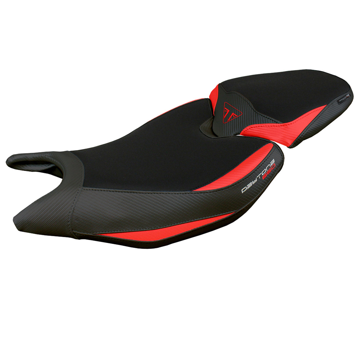 Triumph Daytona 660 2024 Seat Cover Tappezzeria Red Black