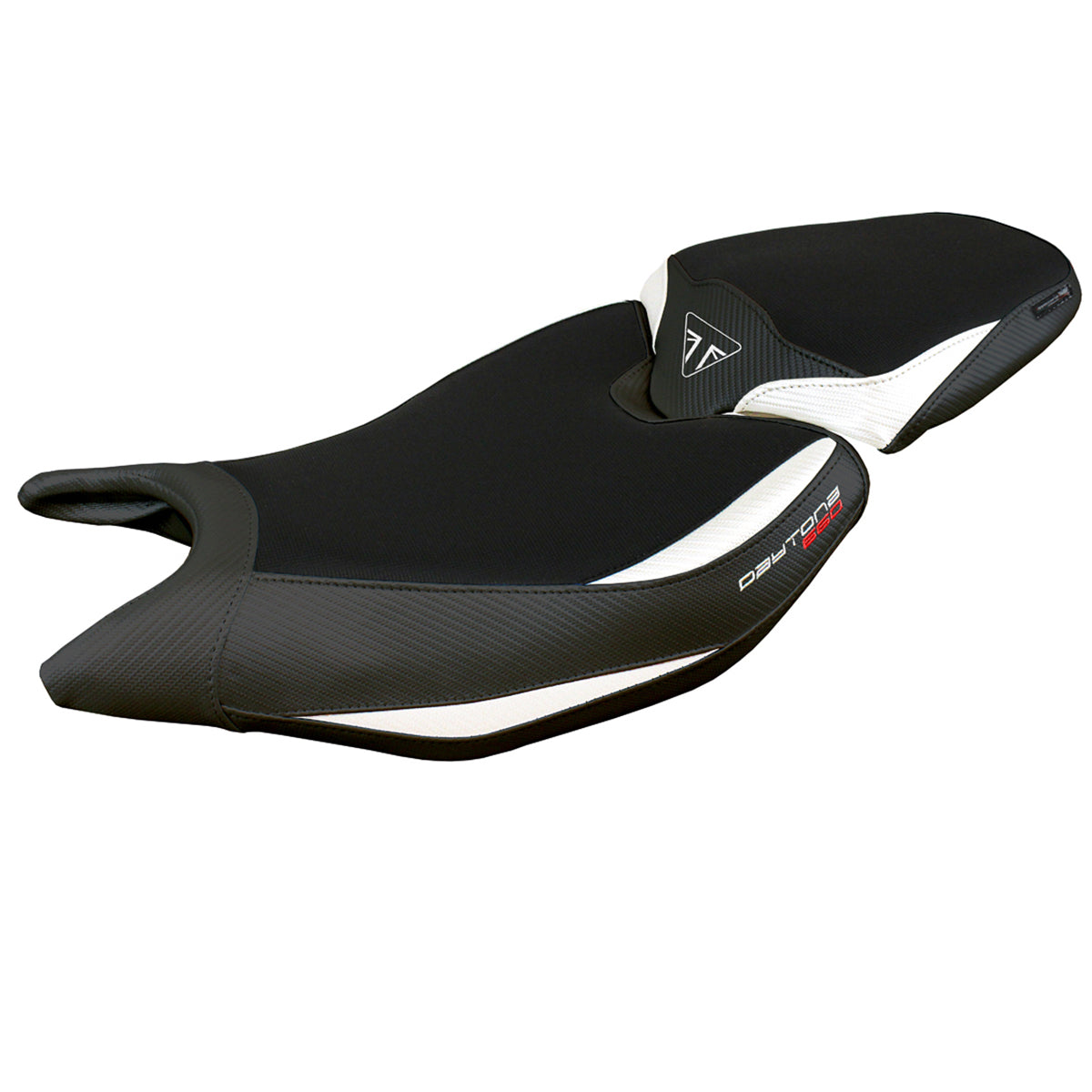 Triumph Daytona 660 2024 Seat Cover Tappezzeria White Black