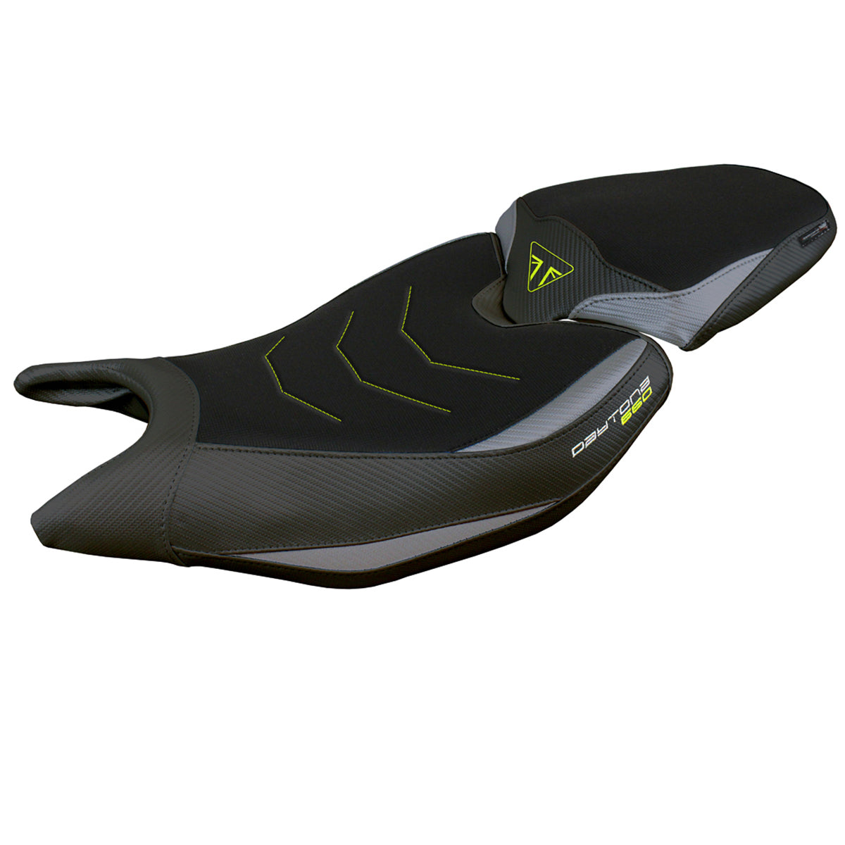 Triumph Daytona 660 2024 Seat Cover Tappezzeria Comfort Grey Yellow Black