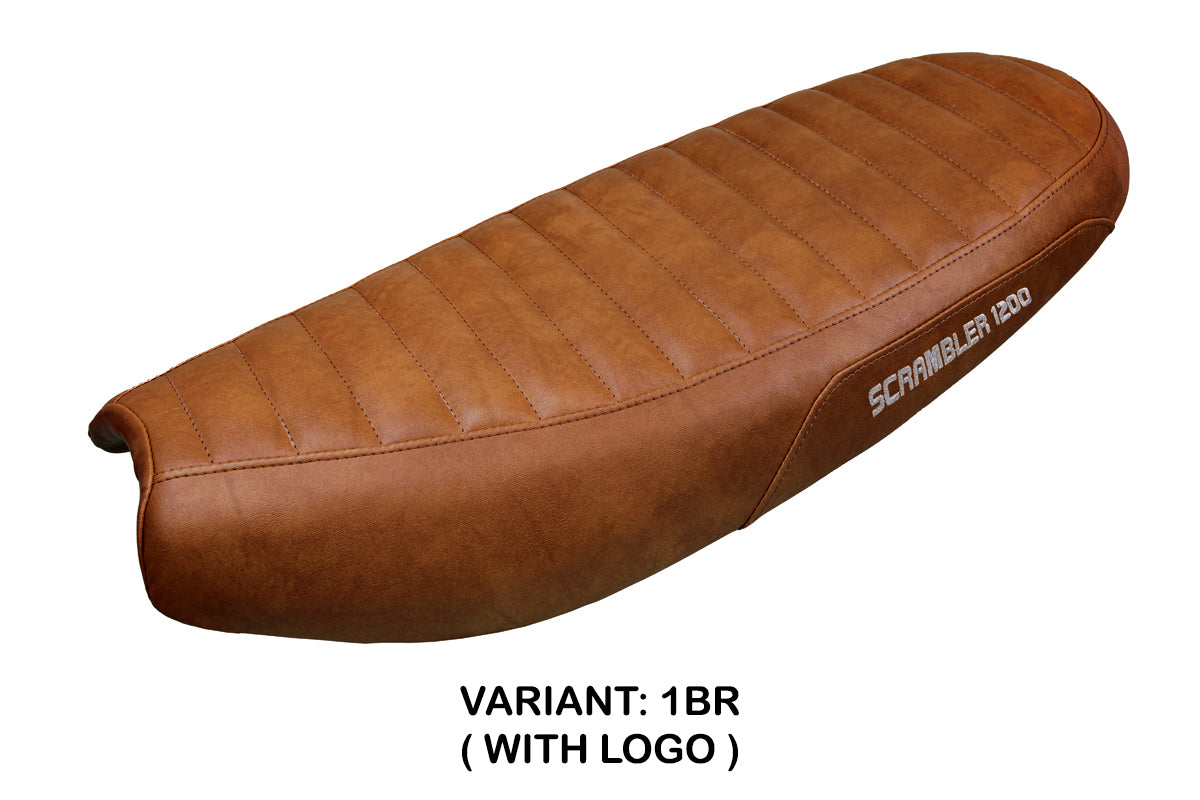 Triumph Scrambler 1200 2019-2025 Seat Cover Tappezzeria Italia in Brown