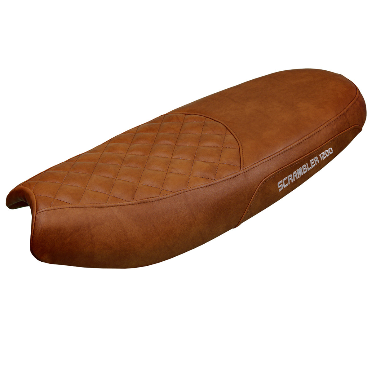 Triumph Scrambler 1200 2019-2025 Seat Cover Tappezzeria Italia Comfort in Brown SE