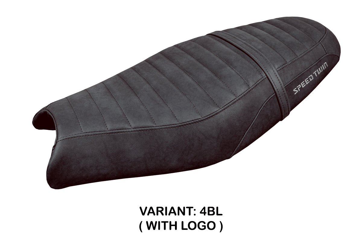 Triumph Speed Twin 900 2019-2025 Seat Cover Tappezzeria Italia in Black