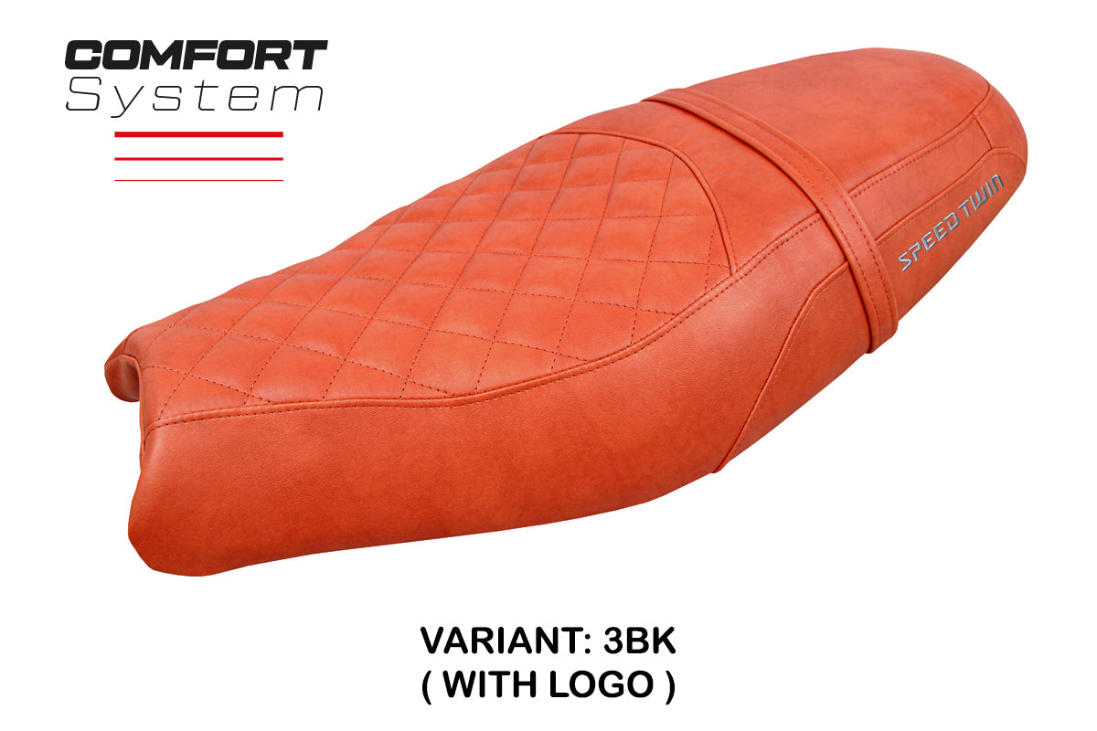 Triumph Speed Twin 900 2019-2025 Seat Cover Tappezzeria Italia Comfort Brick SE