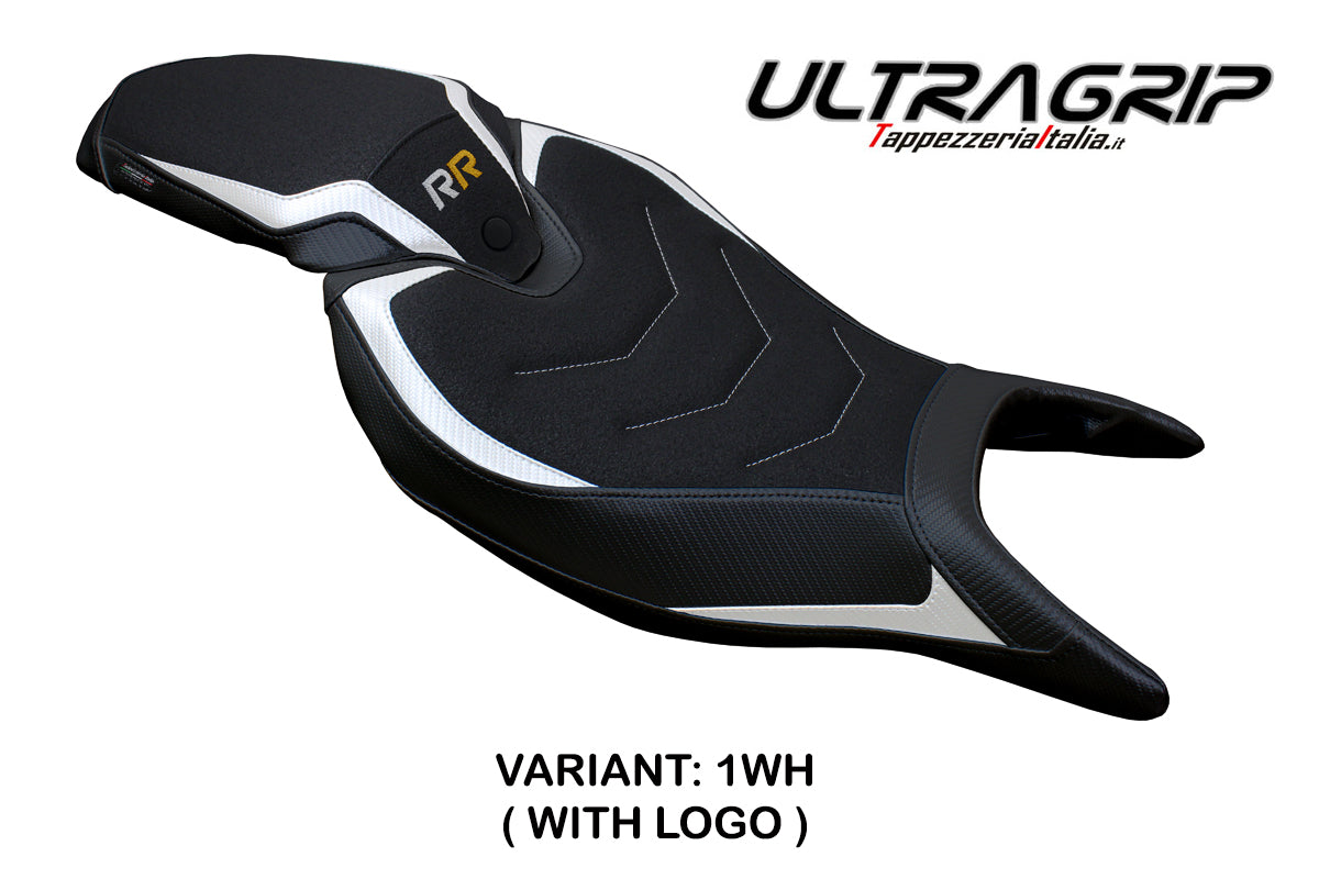 Triumph Speed Triple 1200 RR 2022-2025 Seat Cover Tappezzeria Italia Ultragrip in White