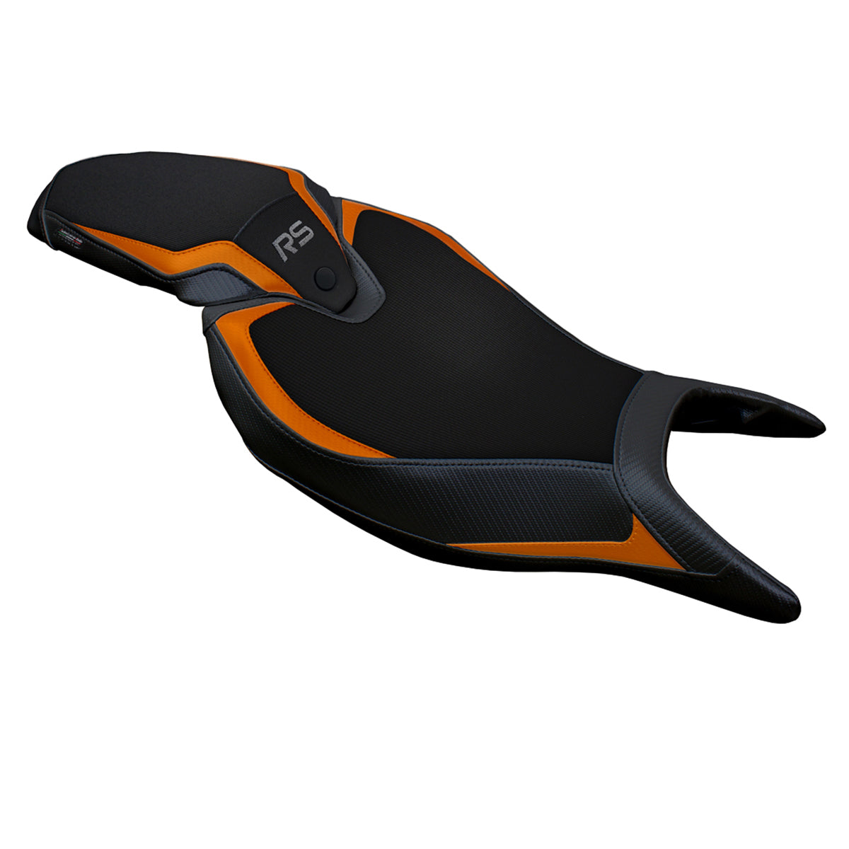 Triumph Speed Triple 1200 RS 2022-2025 Seat Cover Tappezzeria Italia in Orange and Black