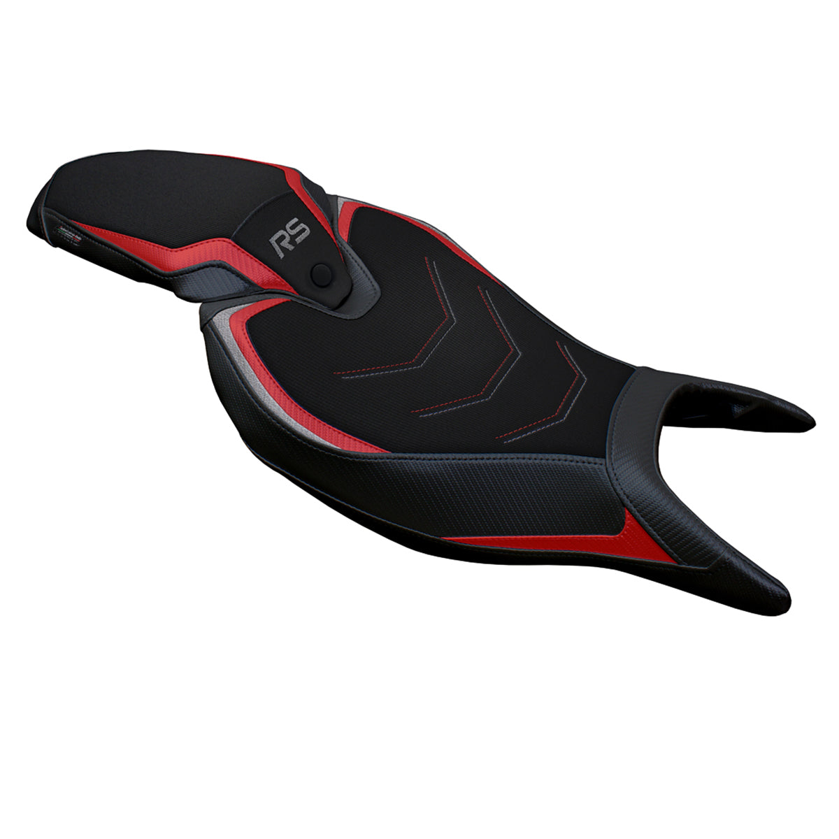 Triumph Speed Triple 1200 RS 2022-2025 Seat Cover Tappezzeria Italia Comfort in Red and Grey