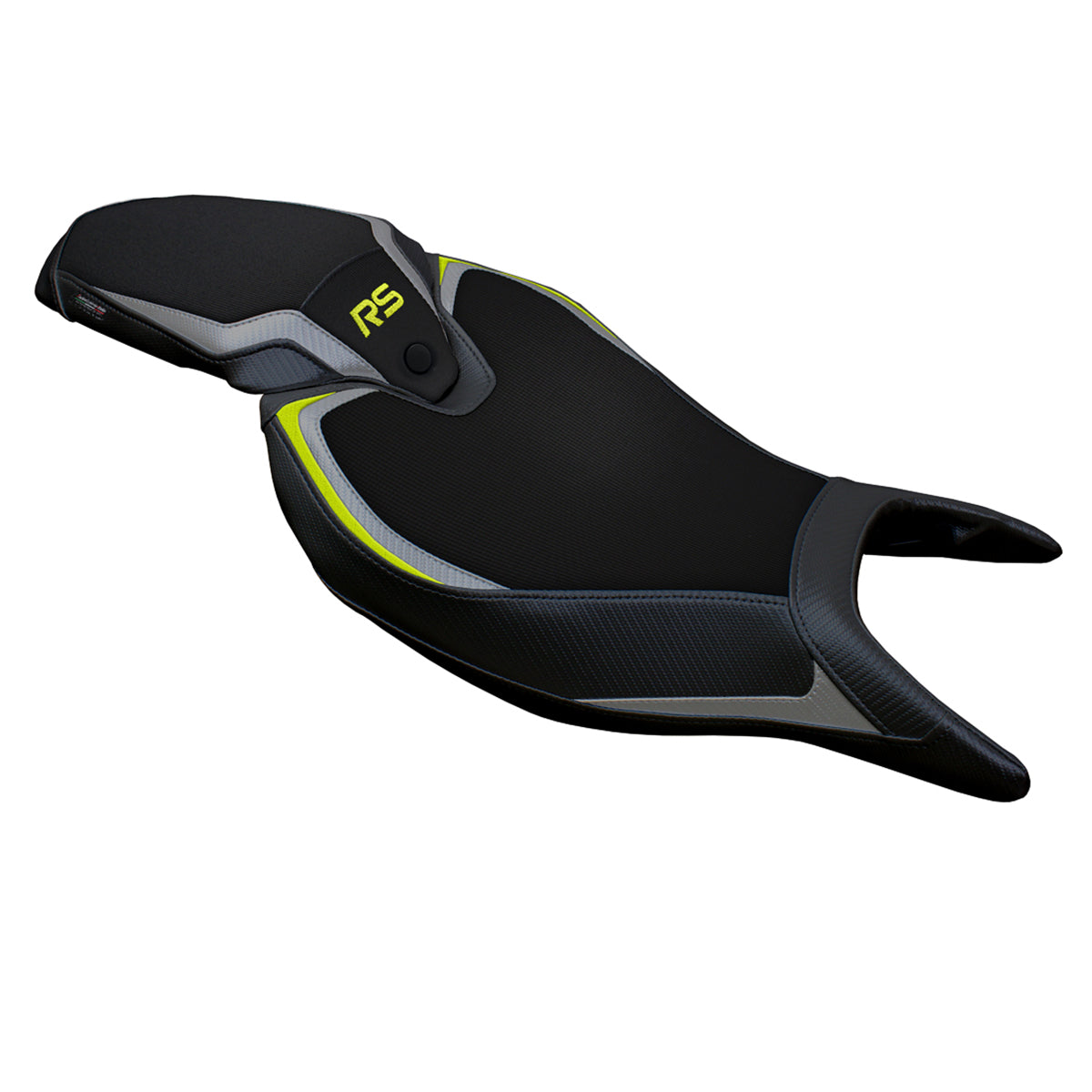 Triumph Speed Triple 1200 RS 2022-2025 Seat Cover Tappezzeria Italia in Grey Yellow and Black