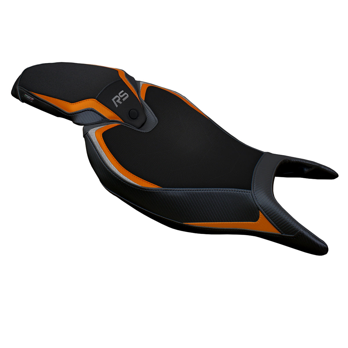 Triumph Speed Triple 1200 RS 2022-2025 Seat Cover Tappezzeria Italia in Orange Grey and Black