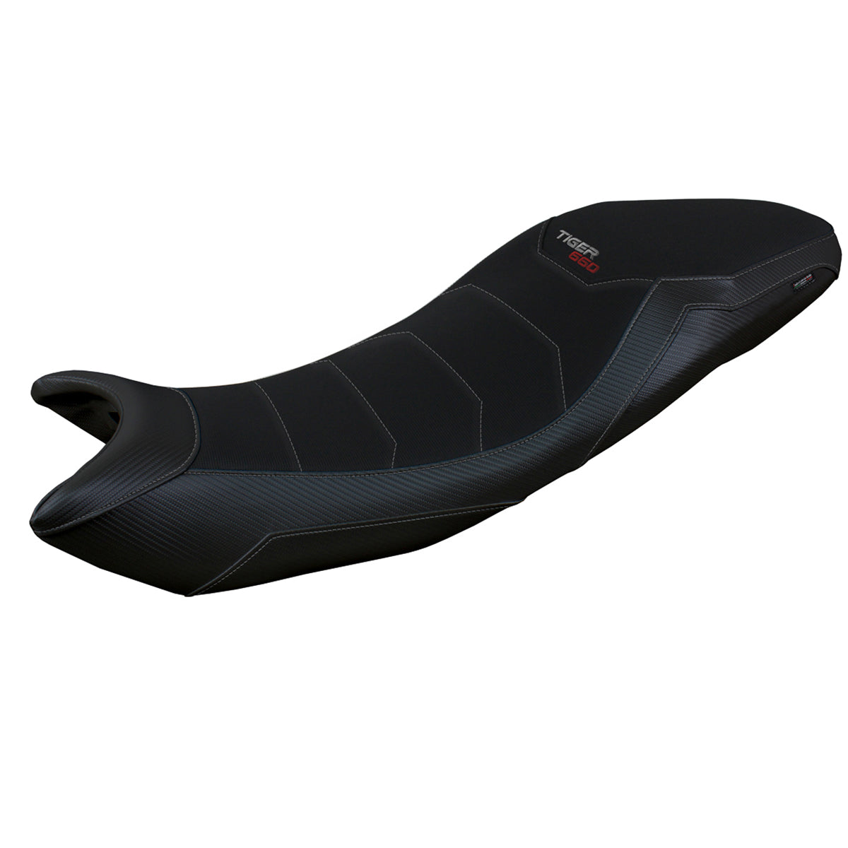Triumph Tiger 660 2021-2025 Seat Cover Tappezzeria Italia Comfort in Black