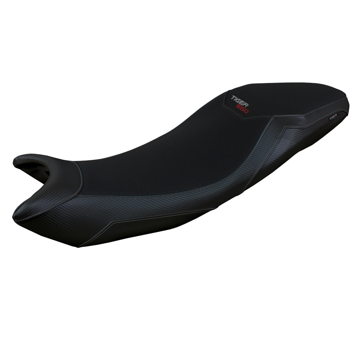 Triumph Tiger 660 2021-2025 Seat Cover Tappezzeria Italia in Black