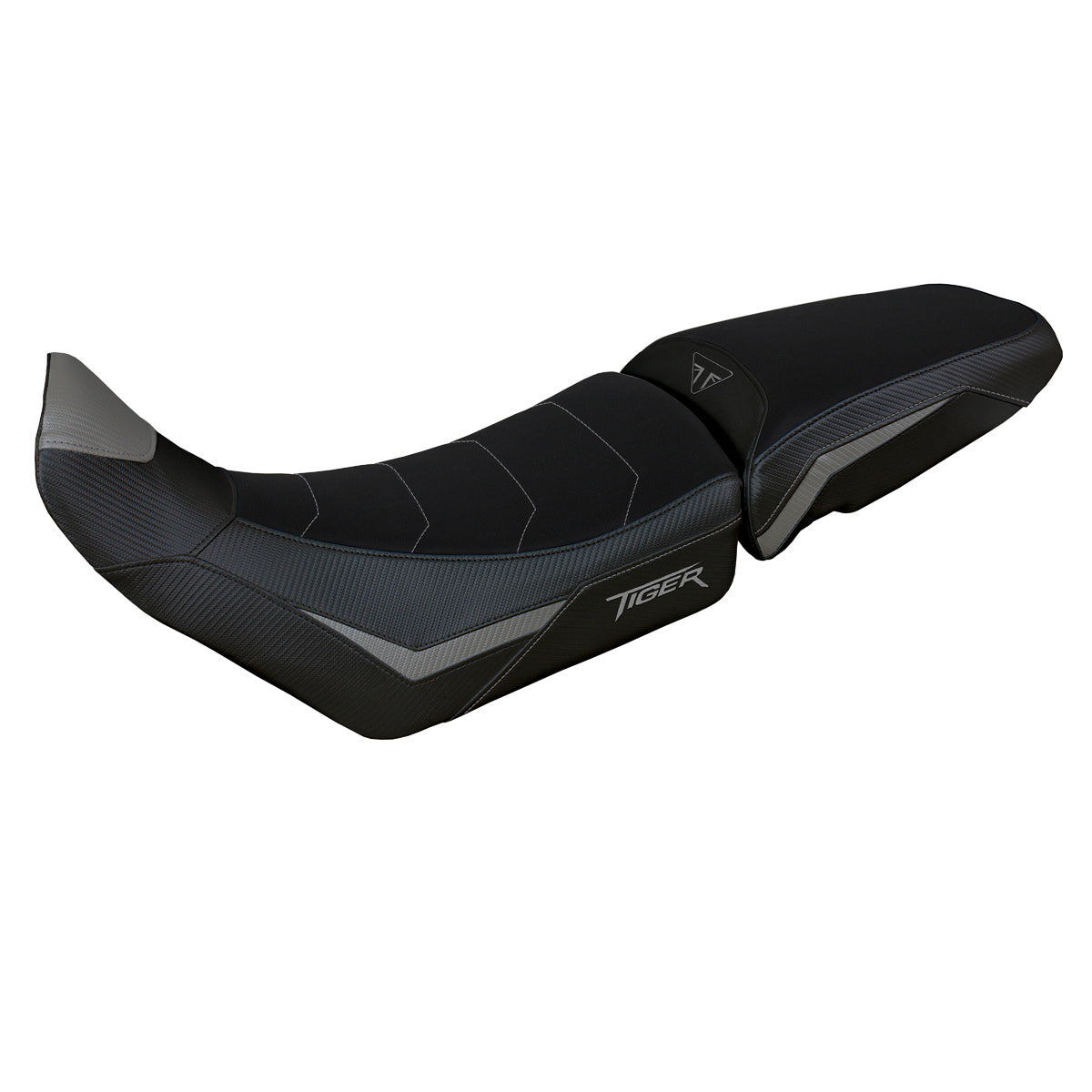Triumph Tiger 900 2020-2023 Seat Cover Tappezzeria Italia Comfort in Grey and Black