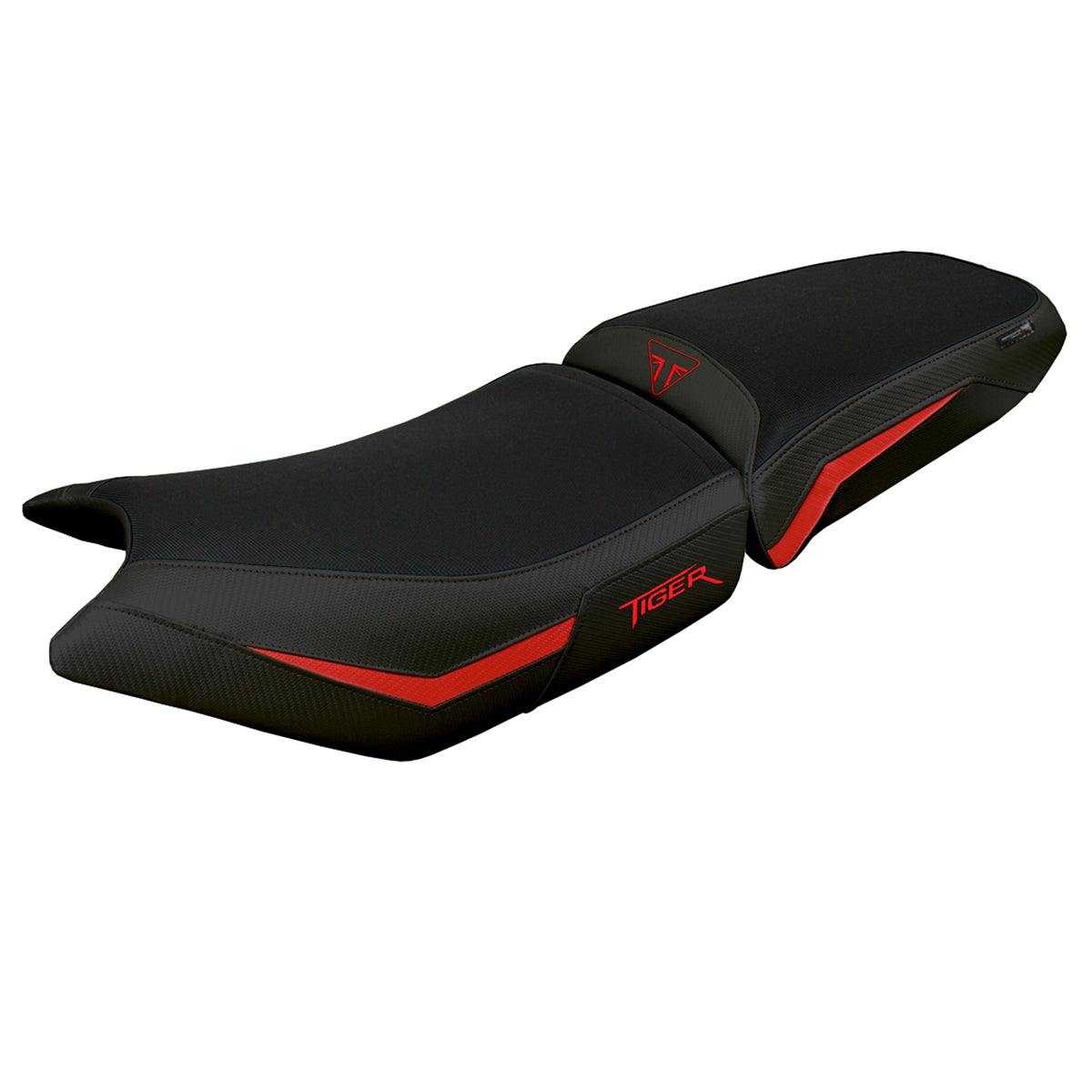 Triumph Tiger 900 2024 Seat Cover Tappezzeria Red Black