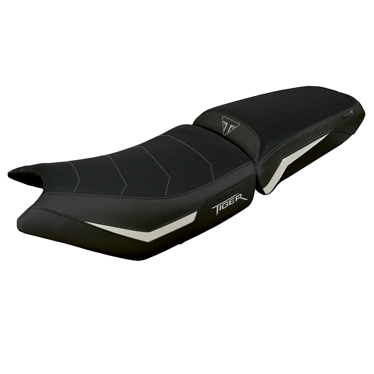 Triumph Tiger 900 2024 Seat Cover Tappezzeria Comfort Silver Black