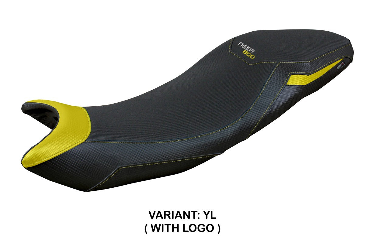 Triumph Tiger Sport 800 2025 Seat Cover Tappezzeria Yellow Black