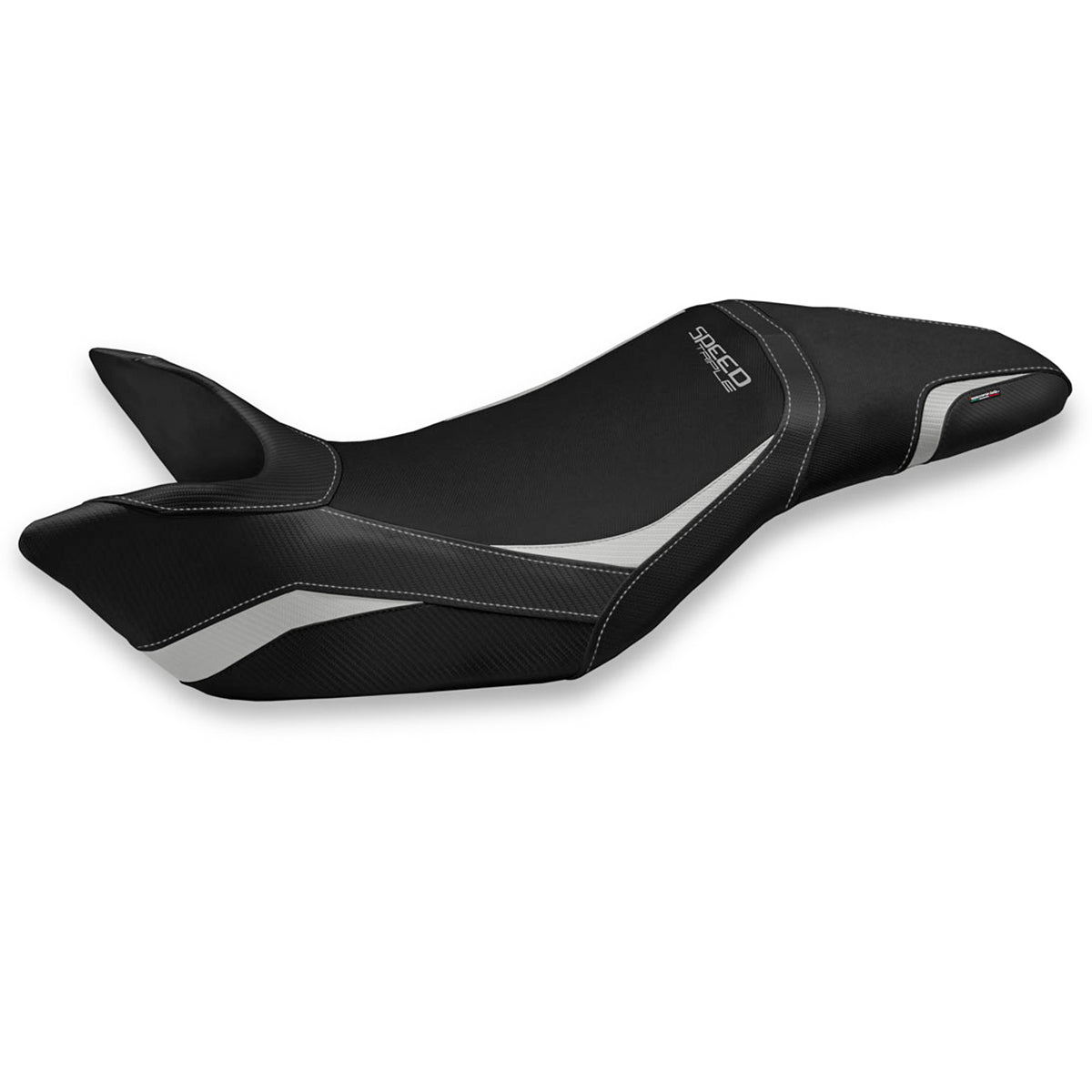 Triumph Speed Triple 2011-2015 Seat Cover Tappezzeria Italia in Silver