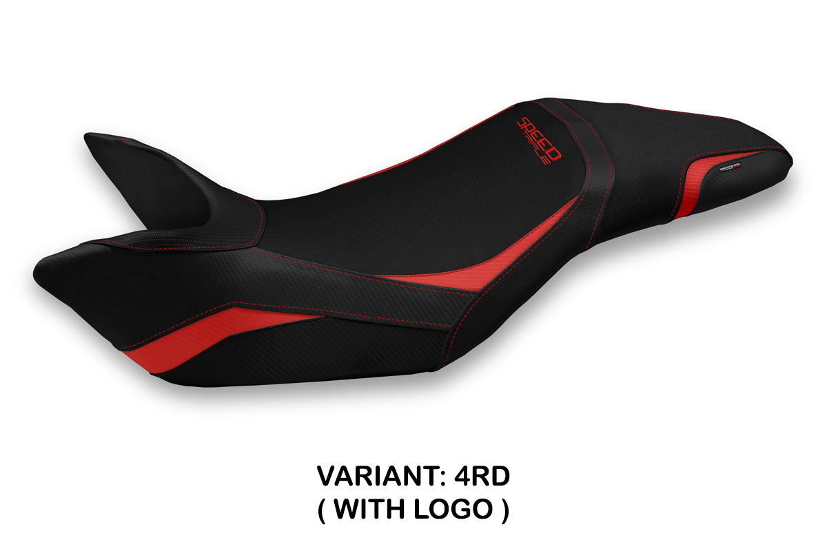 Triumph Speed Triple 2011-2015 Seat Cover Tappezzeria Italia in Red