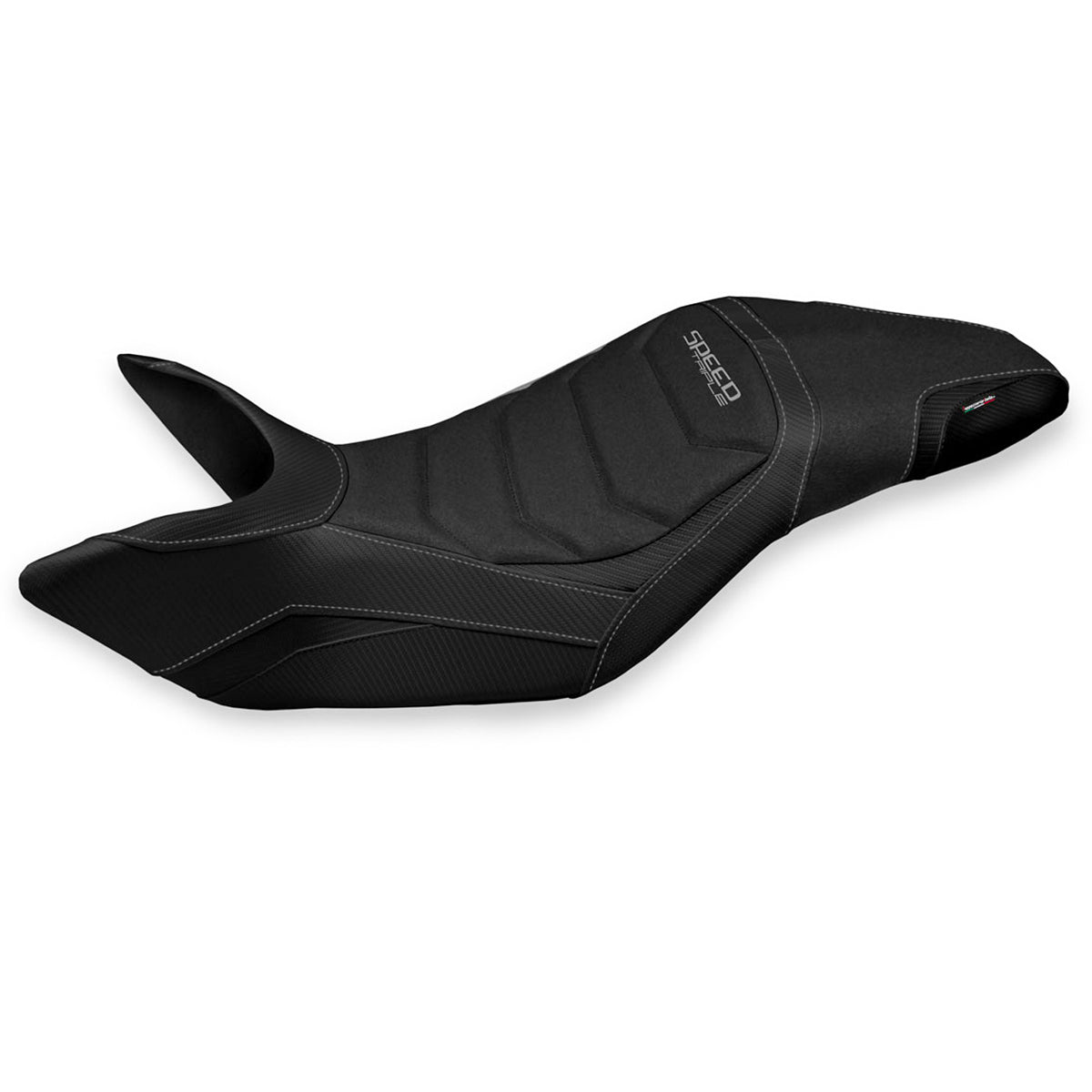 Triumph Speed Triple 2011-2015 Seat Cover Tappezzeria Italia Ultragrip in Black