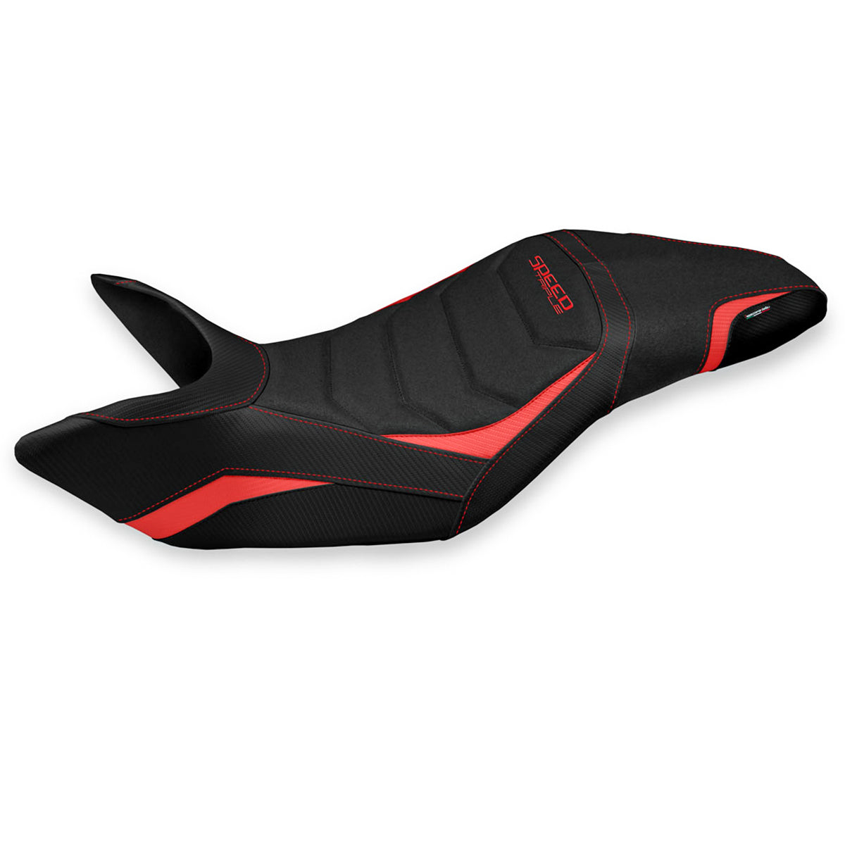 Triumph Speed Triple 2011-2015 Seat Cover Tappezzeria Italia Ultragrip in Red