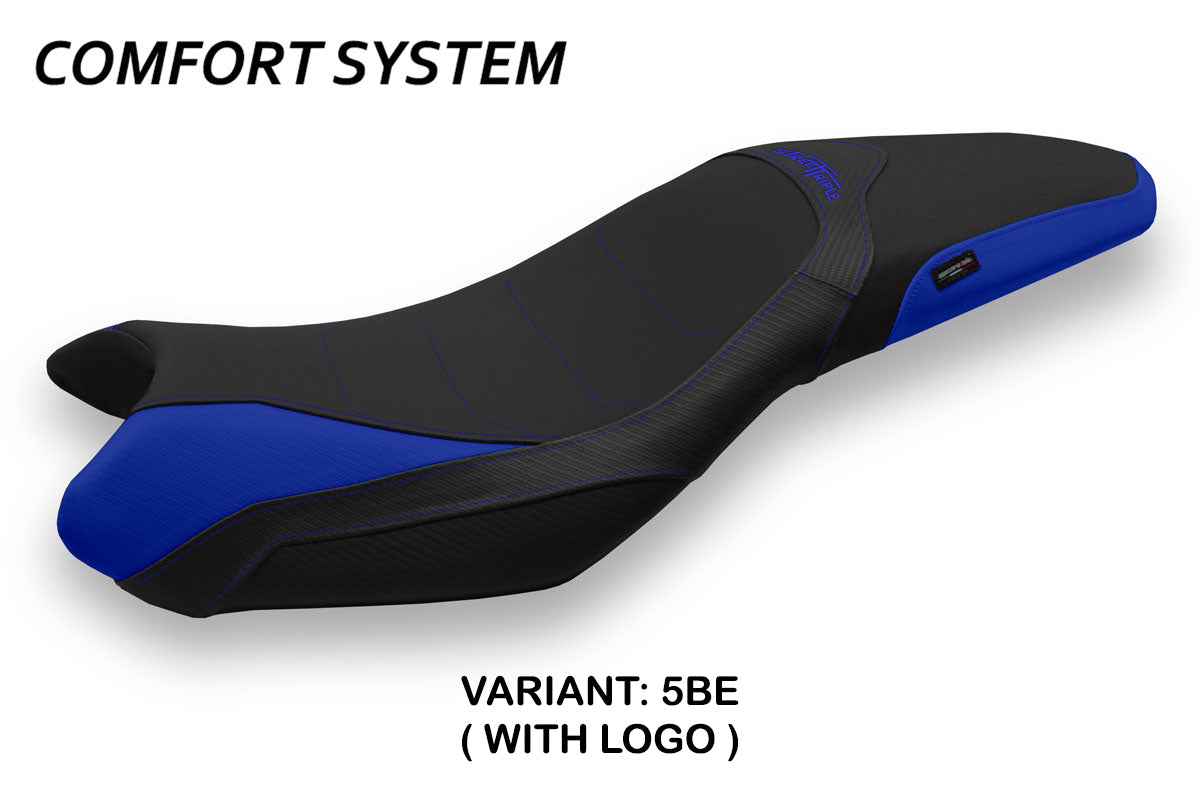 Triumph Street Triple 675 2013-2016 Seat Cover Tappezzeria Italia Comfort in Blue