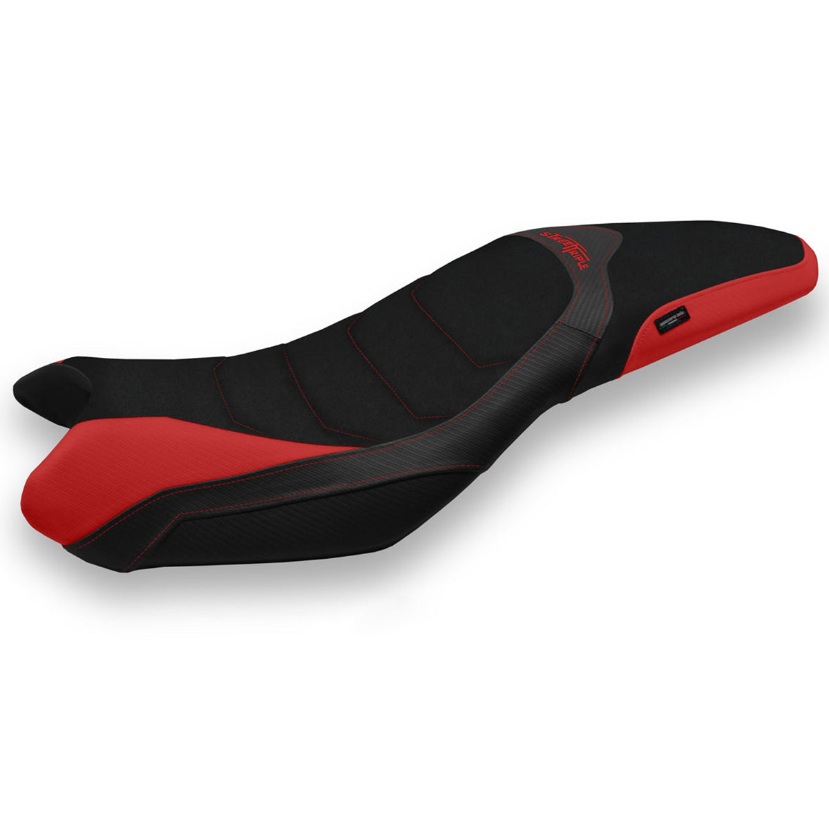 Triumph Street Triple 675 2013-2016 Seat Cover Tappezzeria Italia Ultragrip in Red