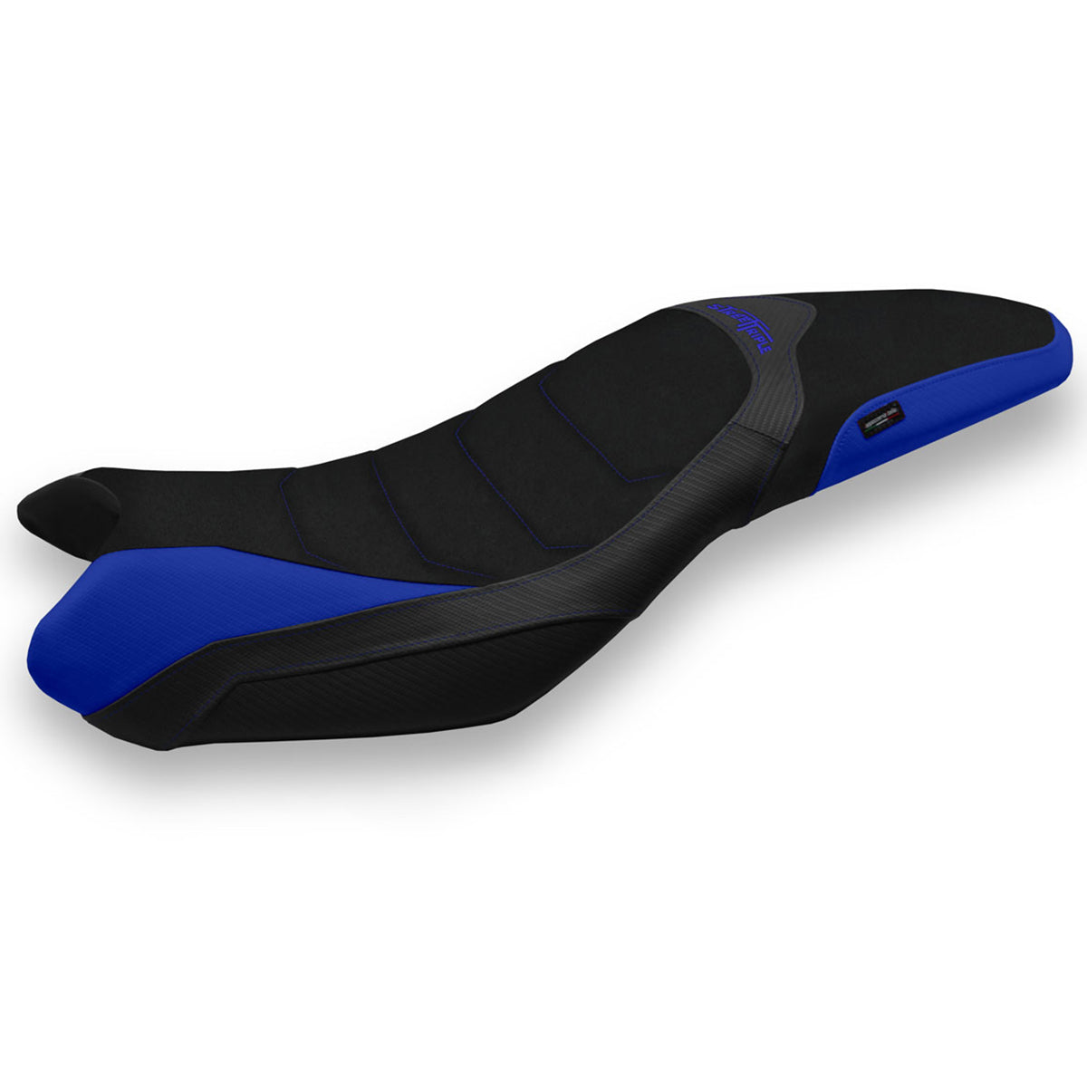 Triumph Street Triple 675 2013-2016 Seat Cover Tappezzeria Italia Ultragrip in Blue