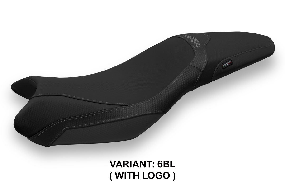 Triumph Street Triple 675 2013-2016 Seat Cover Tappezzeria Italia in Black