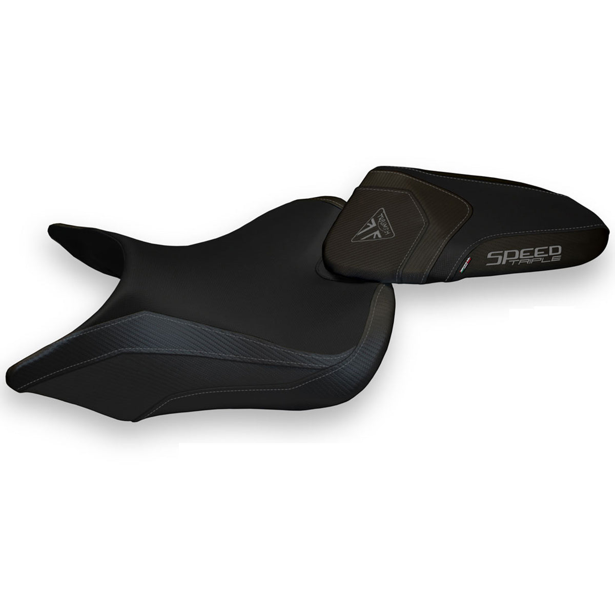 Triumph Speed Triple 2016-2021 Seat Cover Tappezzeria Italia in Black