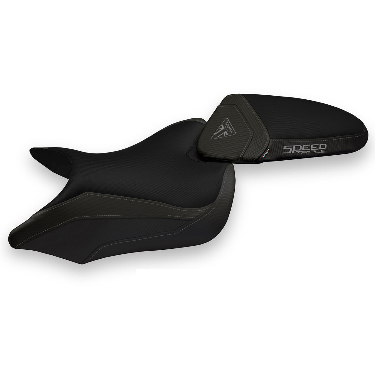 Triumph Speed Triple 2016-2021 Seat Cover Tappezzeria Italia Comfort in Black