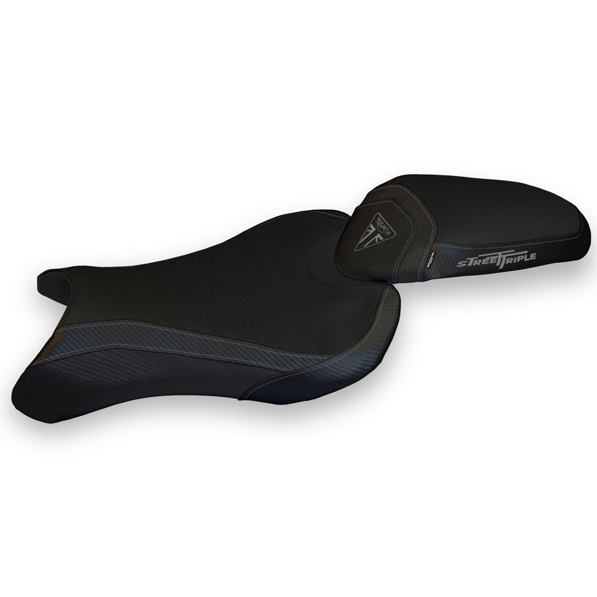 Triumph Street Triple 765 2017-2022 Seat Cover Tappezzeria Italia Comfort in Black