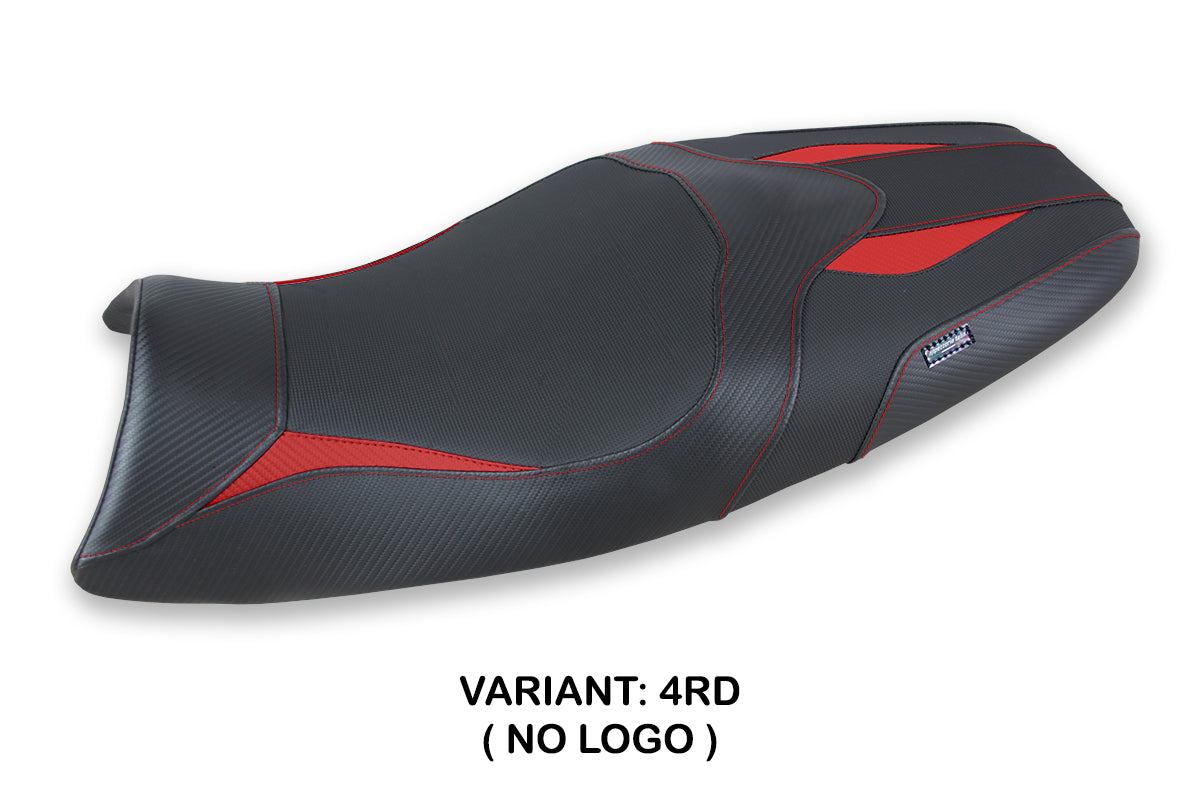 Triumph Speed Triple 2005-2010 Seat Cover Tappezzeria Italia in Red in Black