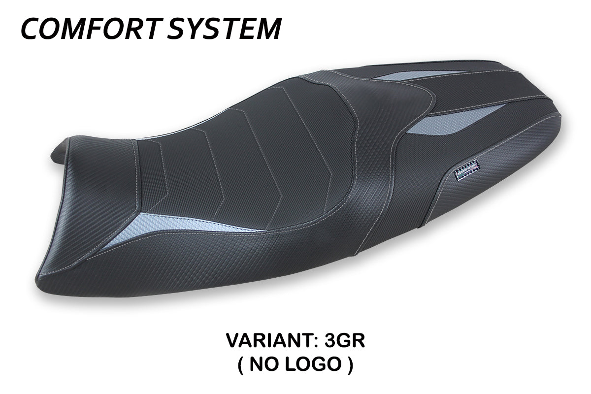 Triumph Speed Triple 2005-2010 Seat Cover Tappezzeria Italia Comfort in Grey