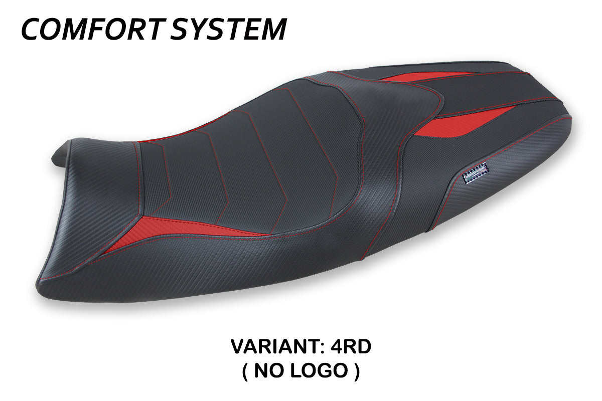 Triumph Speed Triple 2005-2010 Seat Cover Tappezzeria Italia Comfort in Red