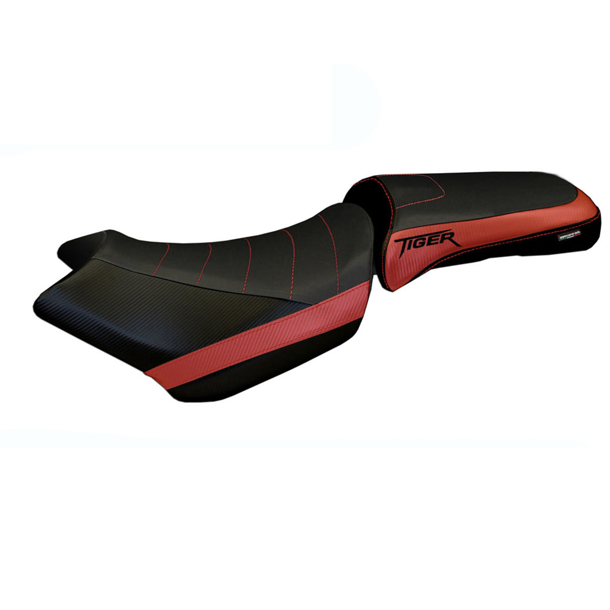 Triumph Tiger 1200 2011-2021 Seat Cover Tappezzeria Italia Comfort in Red