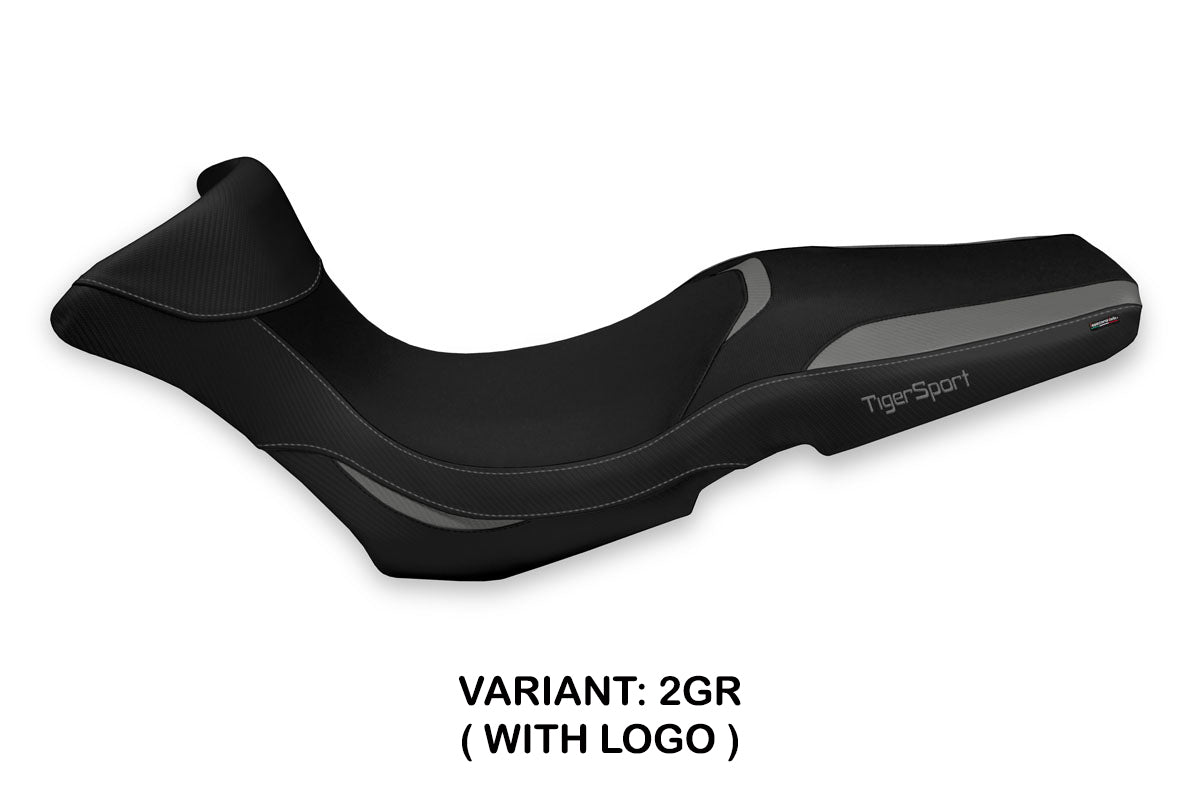 Triumph Tiger 1050 Sport 2013-2020 Seat Cover Tappezzeria Italia in Grey