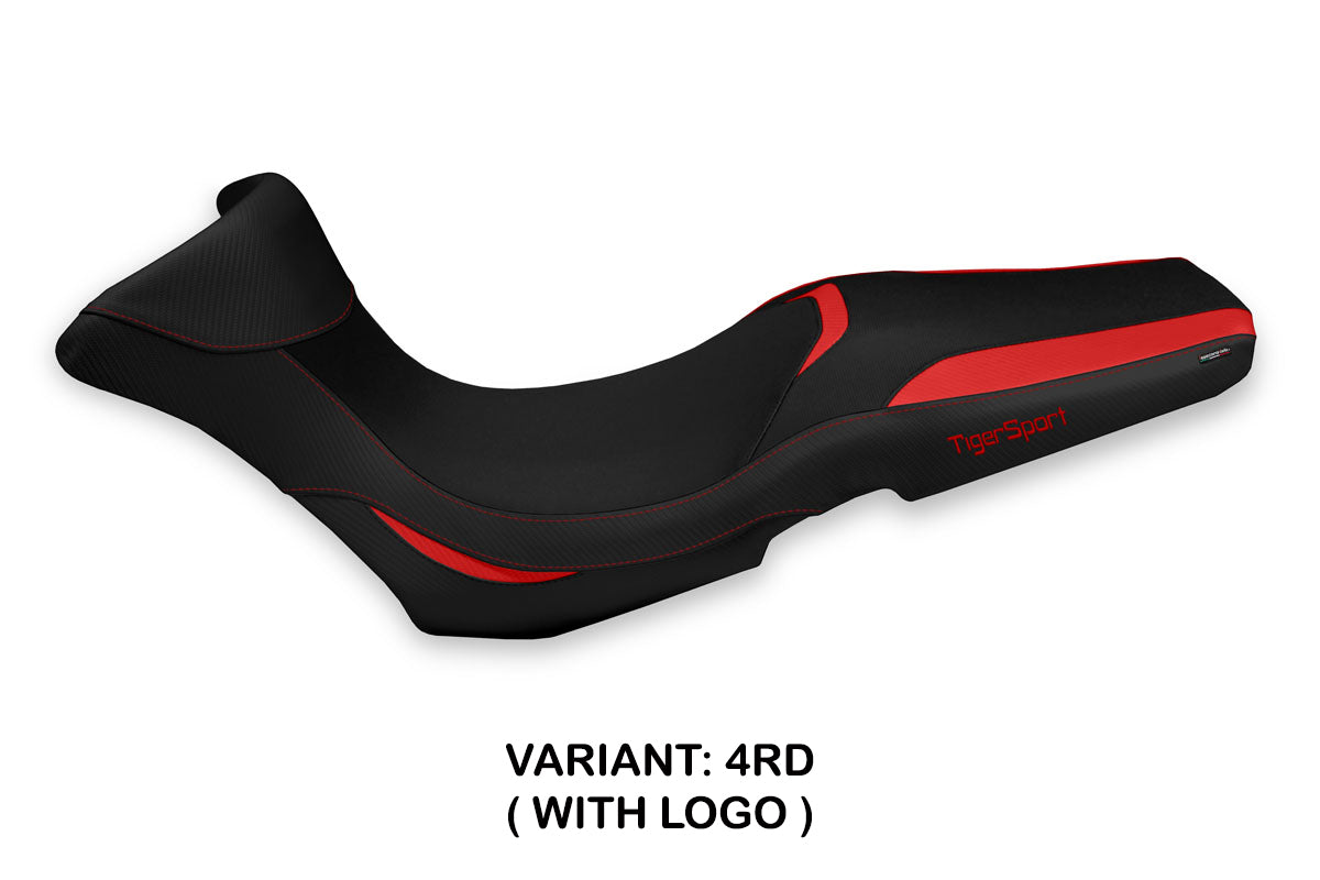 Triumph Tiger 1050 Sport 2013-2020 Seat Cover Tappezzeria Italia in Red