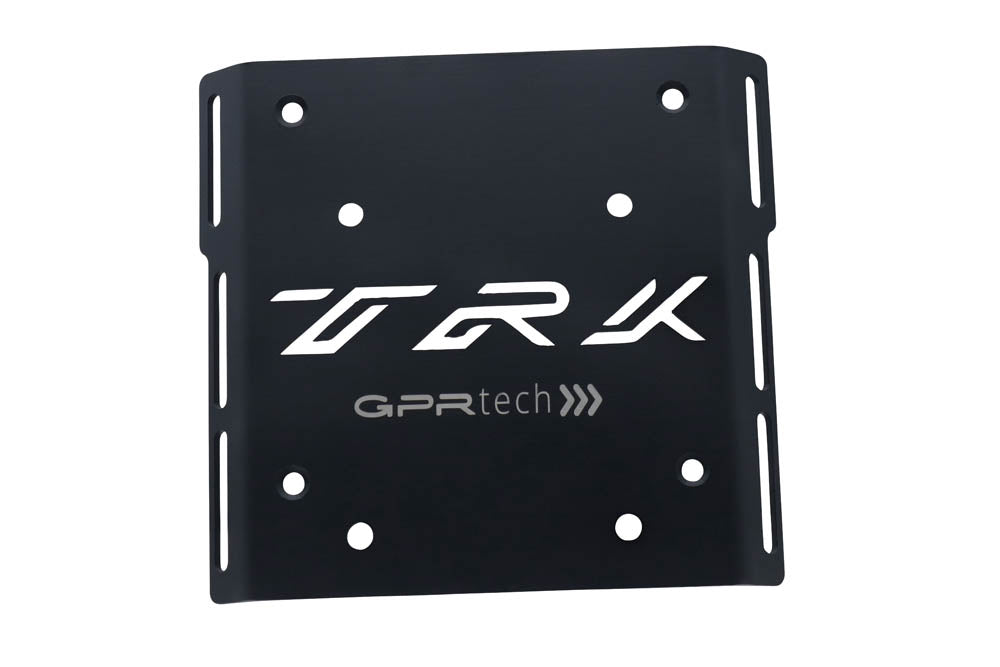 Benelli Trk 502 X 2017-2019 GPR Tech 45L Aluminum Top Case, Silver with Mounting Plate