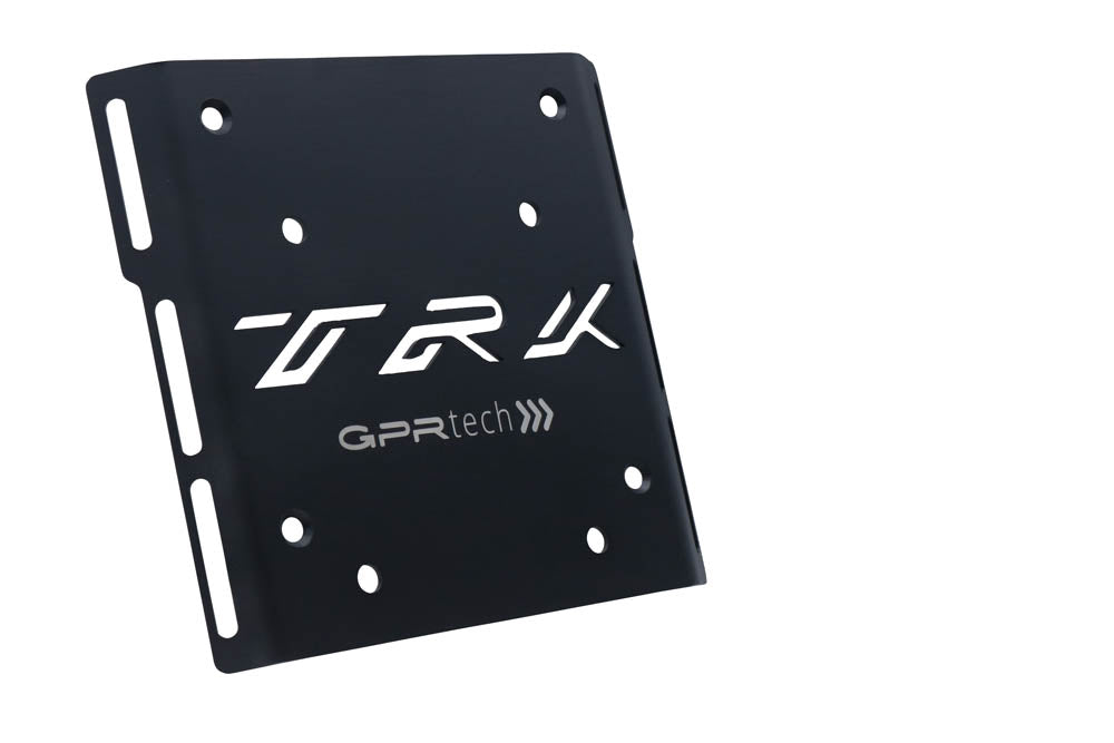 Benelli Trk 125 2019-2023 GPR Tech 45L Aluminum Top Case, Silver with Mounting Plate