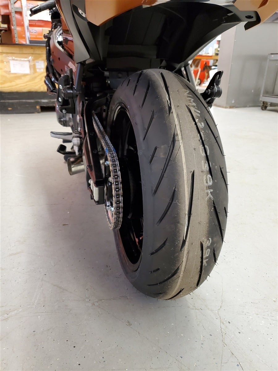 Suzuki Hayabusa 2022-2024 Black Dual Shorty X-Pipe Exhaust by Voodoo