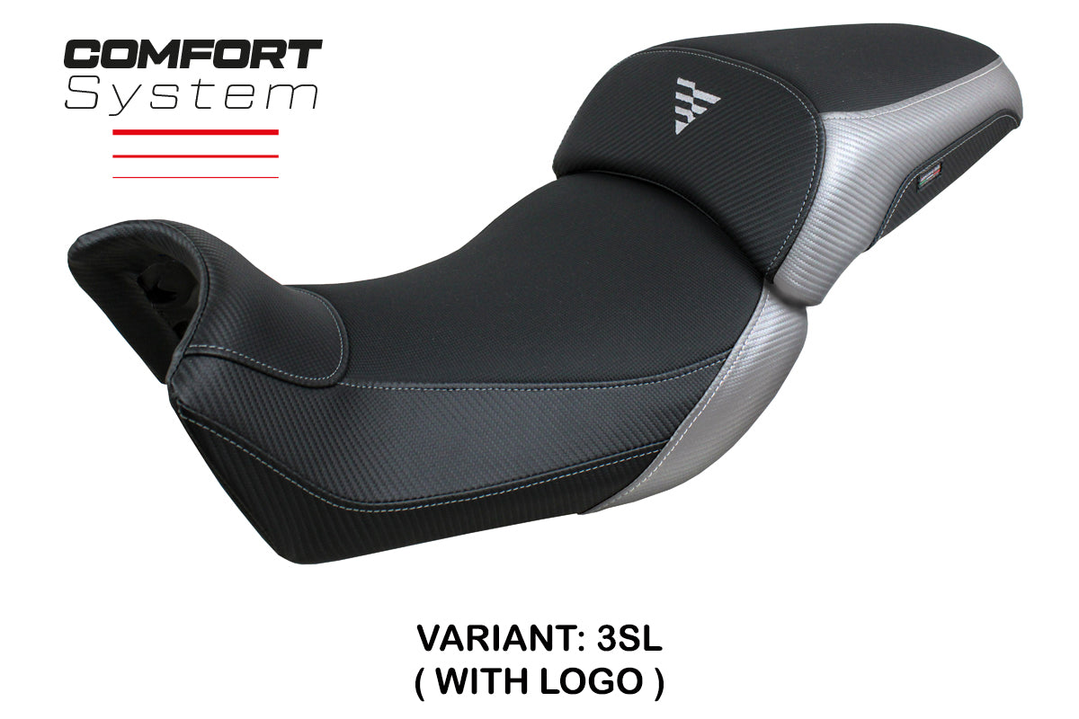 Voge Valico 650 DS 2021-2024 Seat Cover Tappezzeria Italia Comfort in Silver