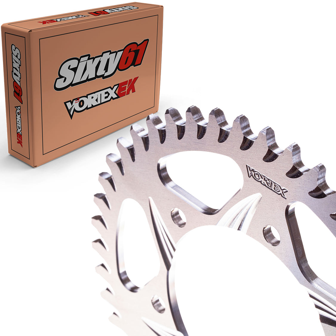 Piñón trasero Suzuki Hayabusa 2008-2026 Vortex 530 36-66 dientes Aluminio