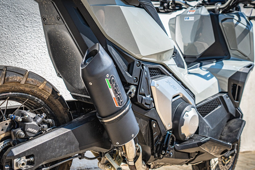 Honda X-Adv 750 2021-2024 Exhaust GPR Slip-on Furore Evo4 Nero