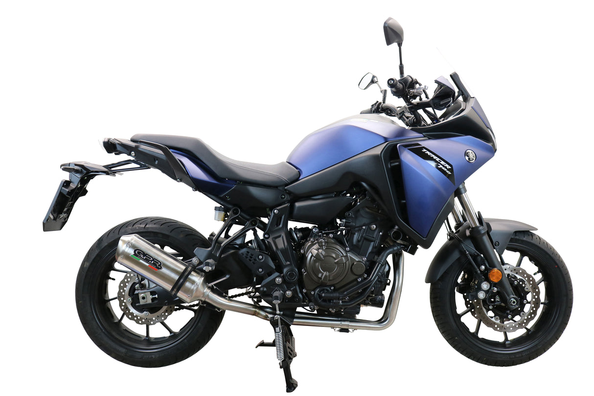 Yamaha Tracer 700 GT 2019-2020 Exhaust GPR Full System Satinox