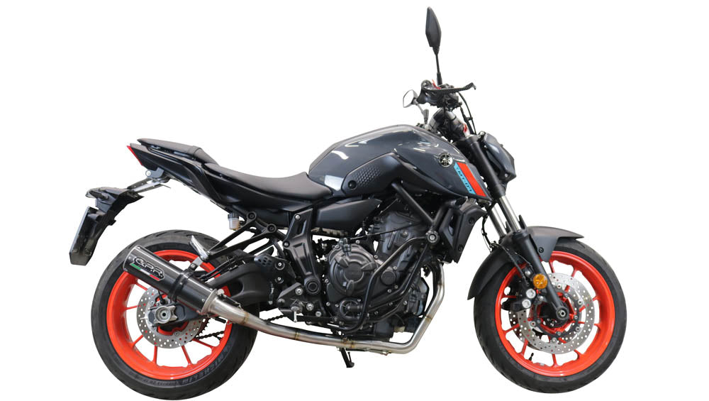 Yamaha Mt-07 2021-2024 Exhaust GPR Full System M3 Poppy