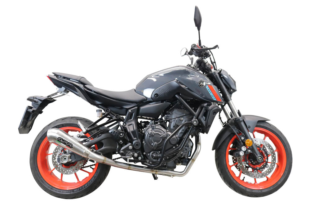 Yamaha Mt-07 2021-2024 Exhaust GPR Full System Powercone Evo