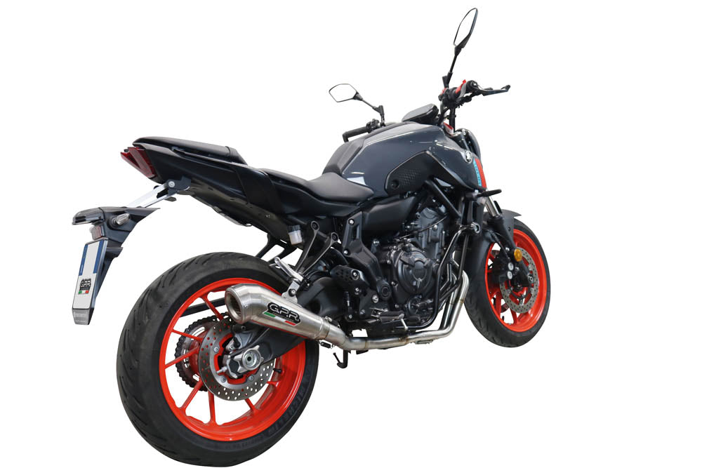 Yamaha Mt-07 2021-2024 Exhaust GPR Full System Powercone Evo