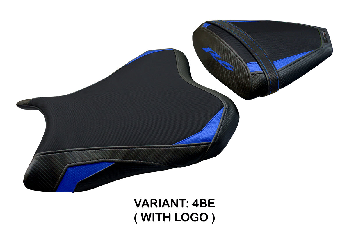 Yamaha YZF R6 2006-2007 Seat Cover Tappezzeria Italia in Blue and Black
