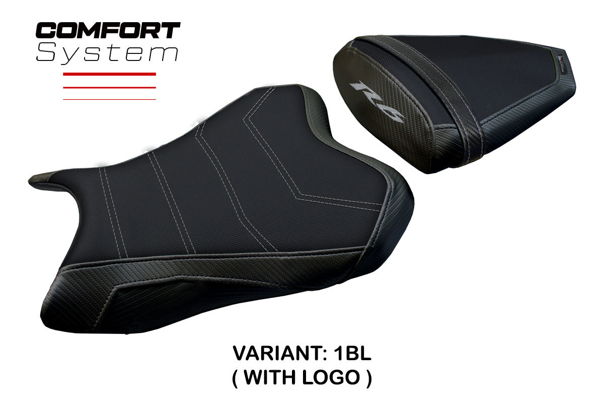 Yamaha YZF R6 2006-2007 Seat Cover Tappezzeria Italia Comfort in Black