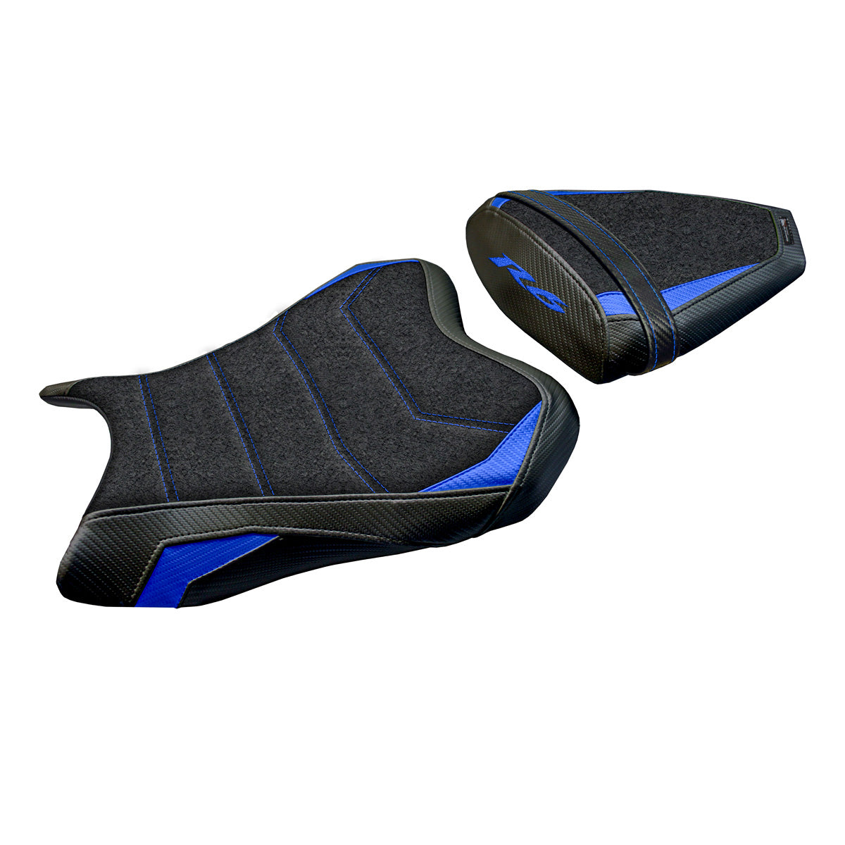 Yamaha YZF R6 2006-2007 Seat Cover Tappezzeria Italia in Ultragrip Blue and Black